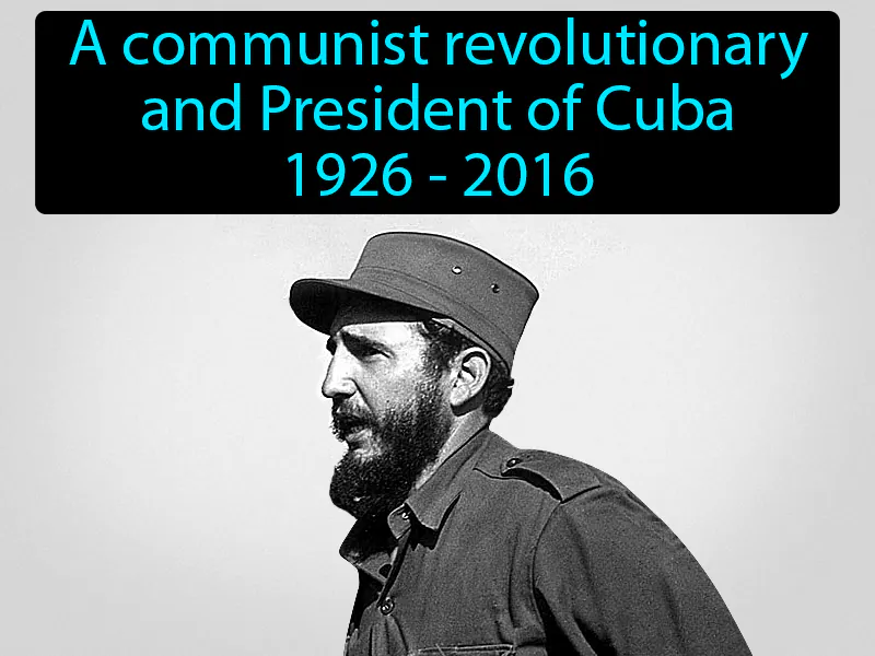 Fidel Castro Definition