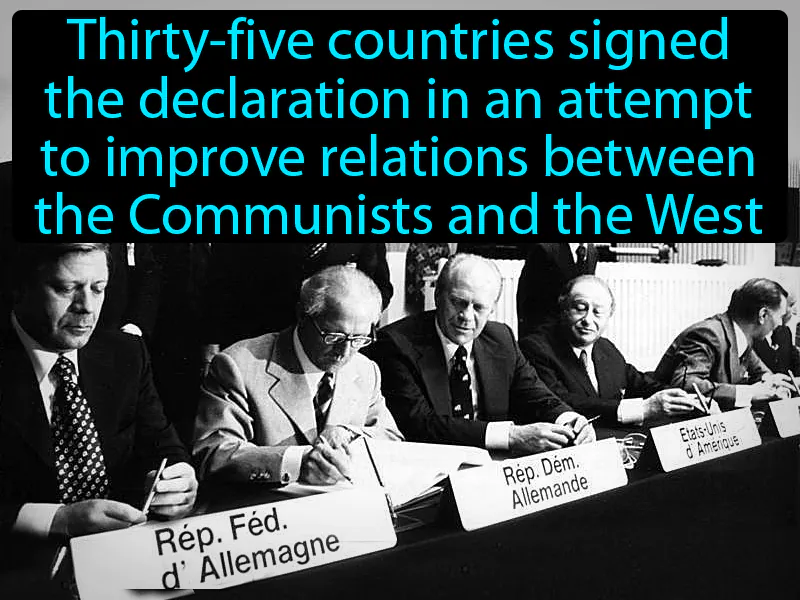 Helsinki Accords Definition