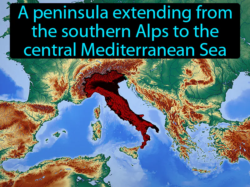 Italian Peninsula Definition - Easy to Understand | GradesUp.gg