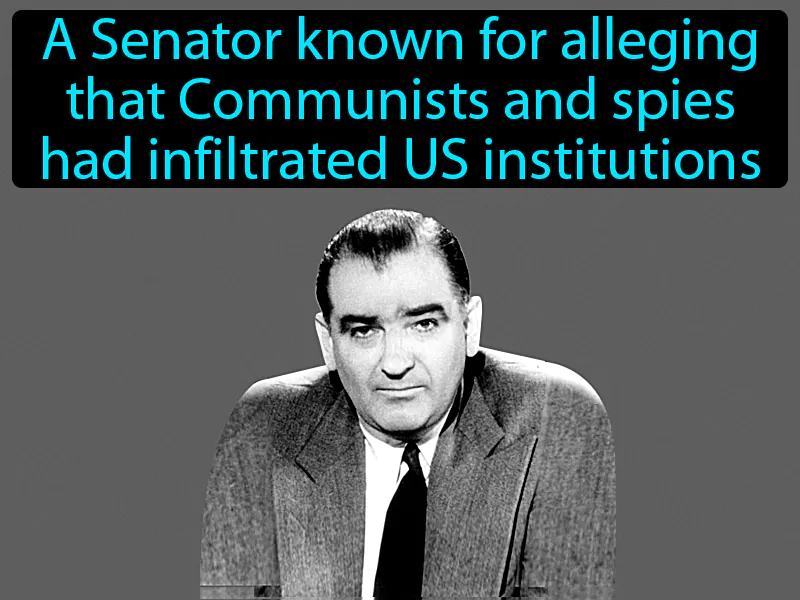 Joseph McCarthy Definition