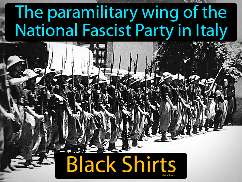 Black Shirts Definition - Easy to Understand