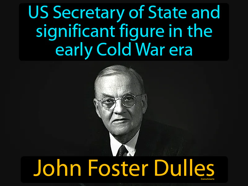 John Foster Dulles Definition - Easy to Understand | GradesUp.gg