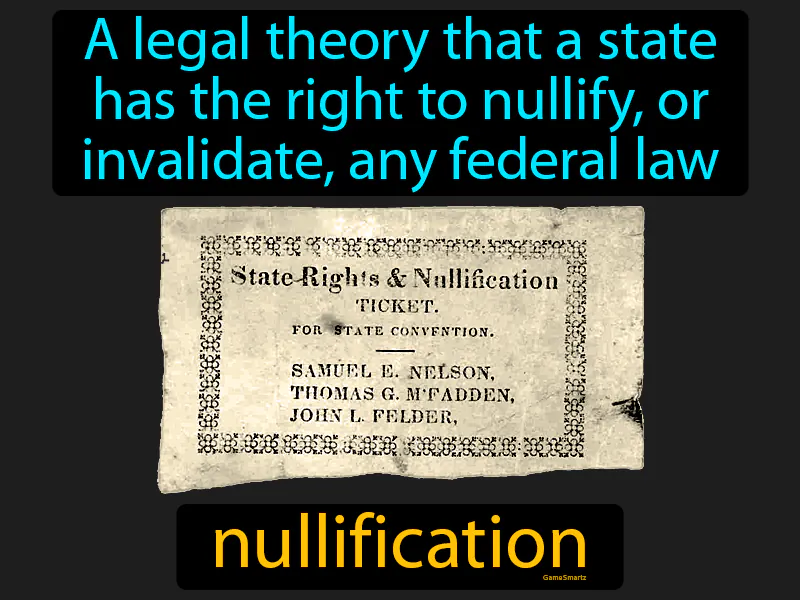 Nullification Definition - Easy to Understand | GradesUp.gg