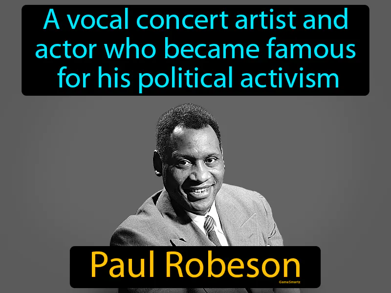 Paul Robeson Definition