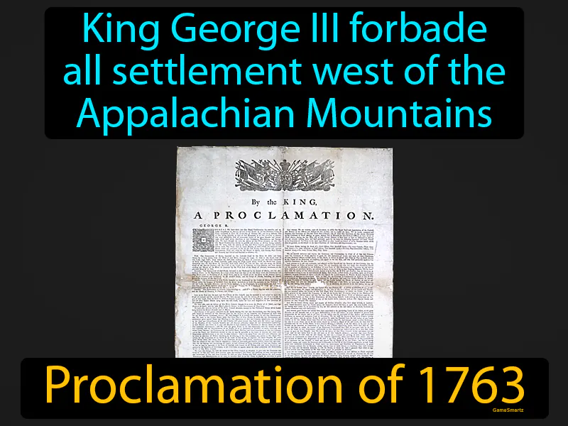 Proclamation Of 1763 Definition - Easy to Understand | GradesUp.gg