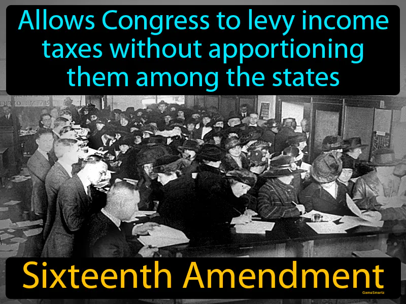 Sixteenth Amendment Definition