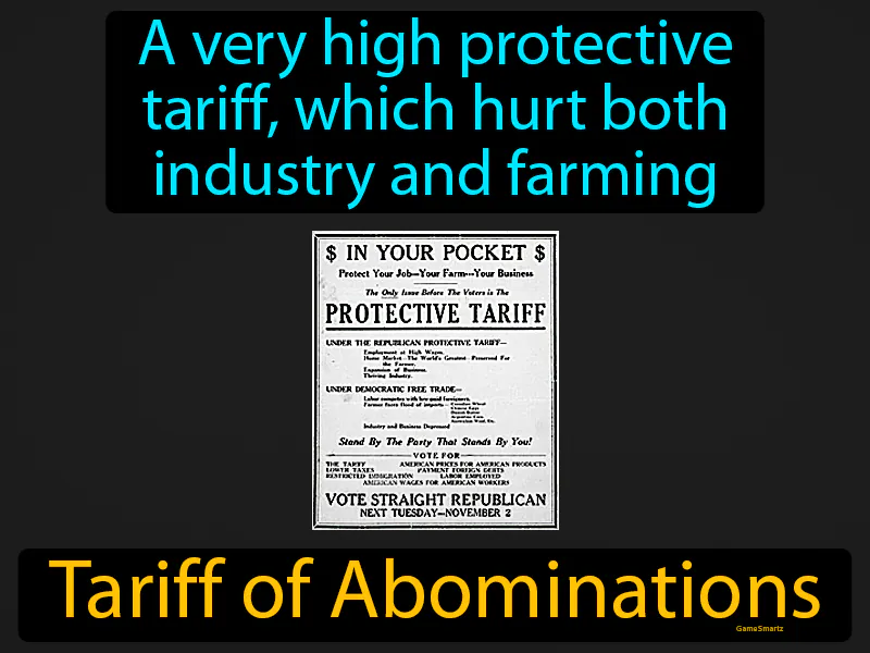 Tariff Of Abominations Definition - Easy to Understand | GradesUp.gg