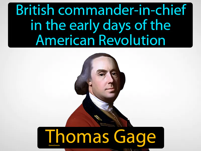 Thomas Gage Definition - Easy to Understand | GradesUp.gg