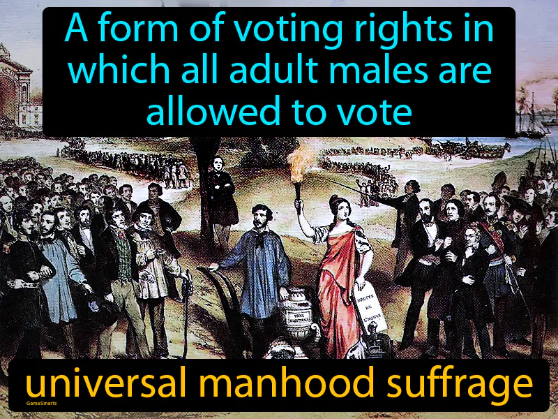 Universal Manhood Suffrage Definition