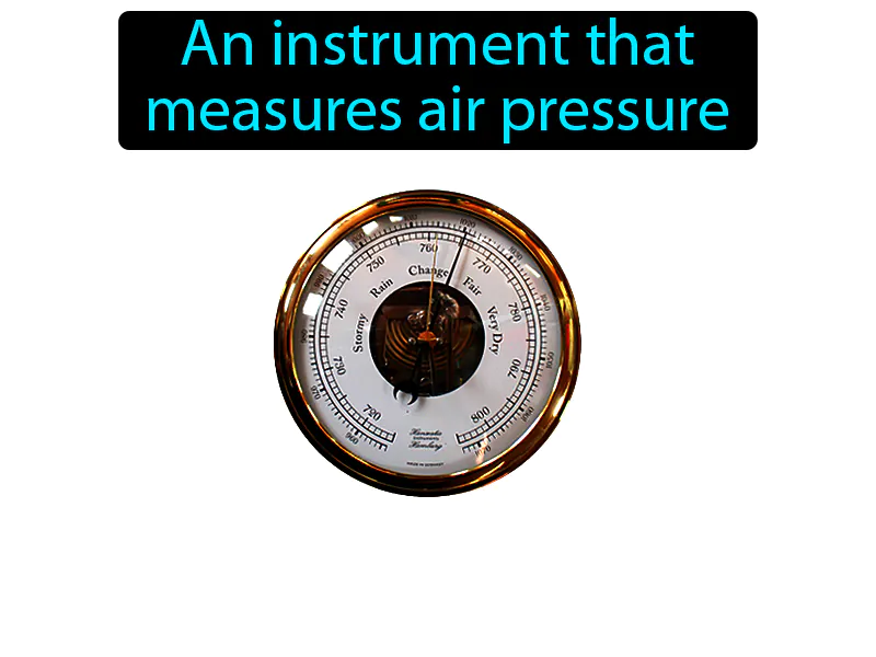 Barometer Definition