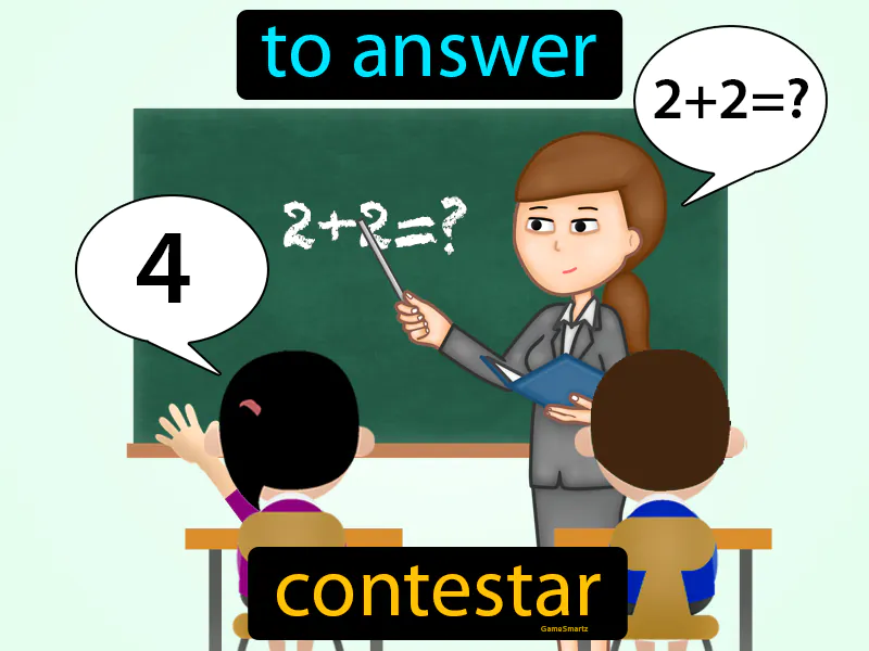 Contestar Definition