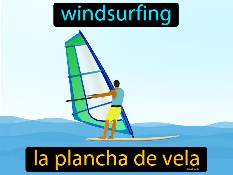 La Plancha De Vela Definition