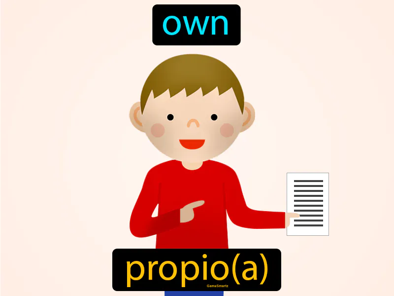 Propio Definition - Easy to Understand | GradesUp.gg