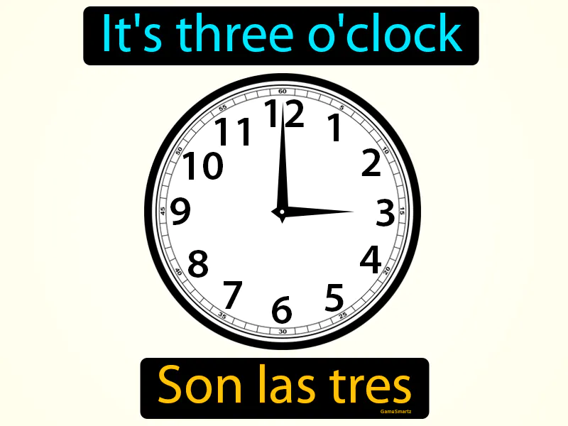 Son Las Tres Definition